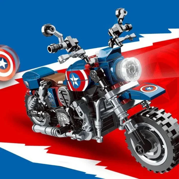 Moto Capitão América Avengers - Marvel | 241PCS