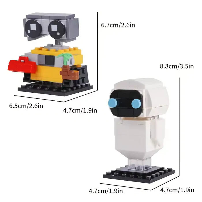 Wall-E e Eve | 155PCS