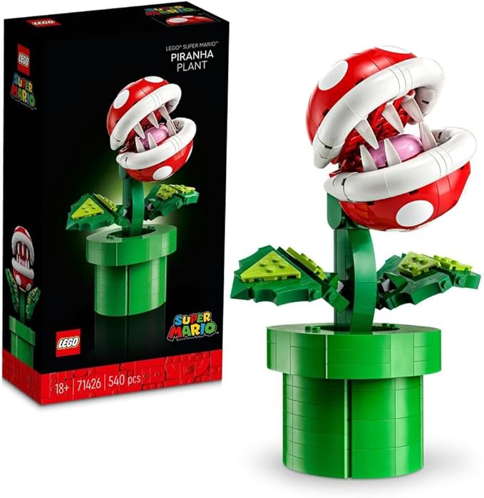 Super Mario - Planta Piranha  540 PCS