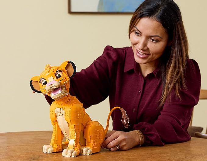O Jovem Simba - Rei Leão  1445 PCS