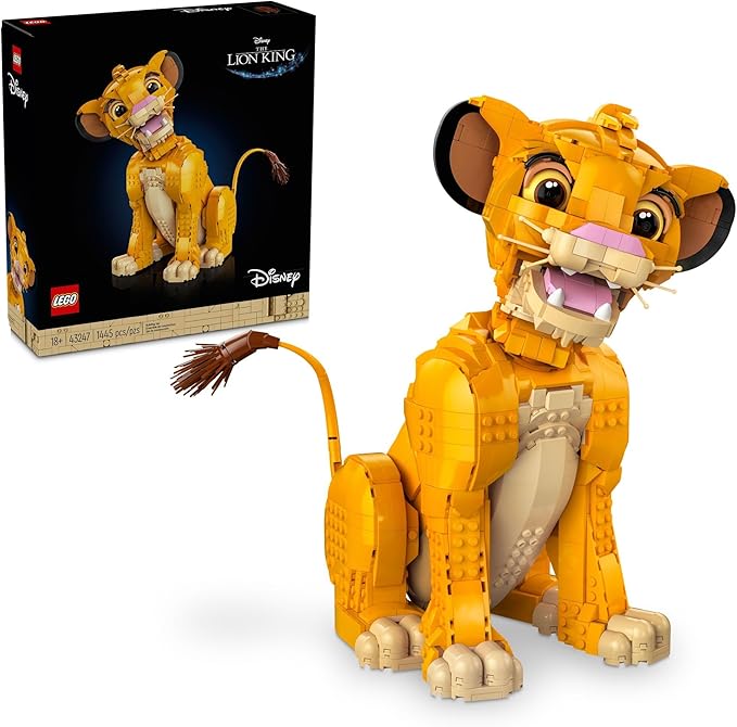 O Jovem Simba - Rei Leão  1445 PCS