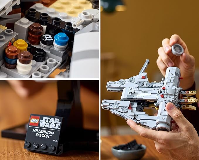Nave Millennium Falcon - Star Wars  921 PCS